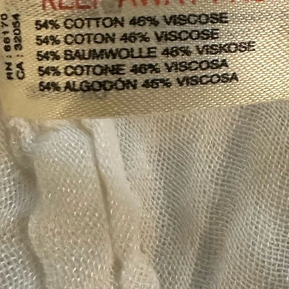 Free People Ivory Massima Reversible Twisted Strap Tank Top Gauzey Lightweight - Picture 12 of 13